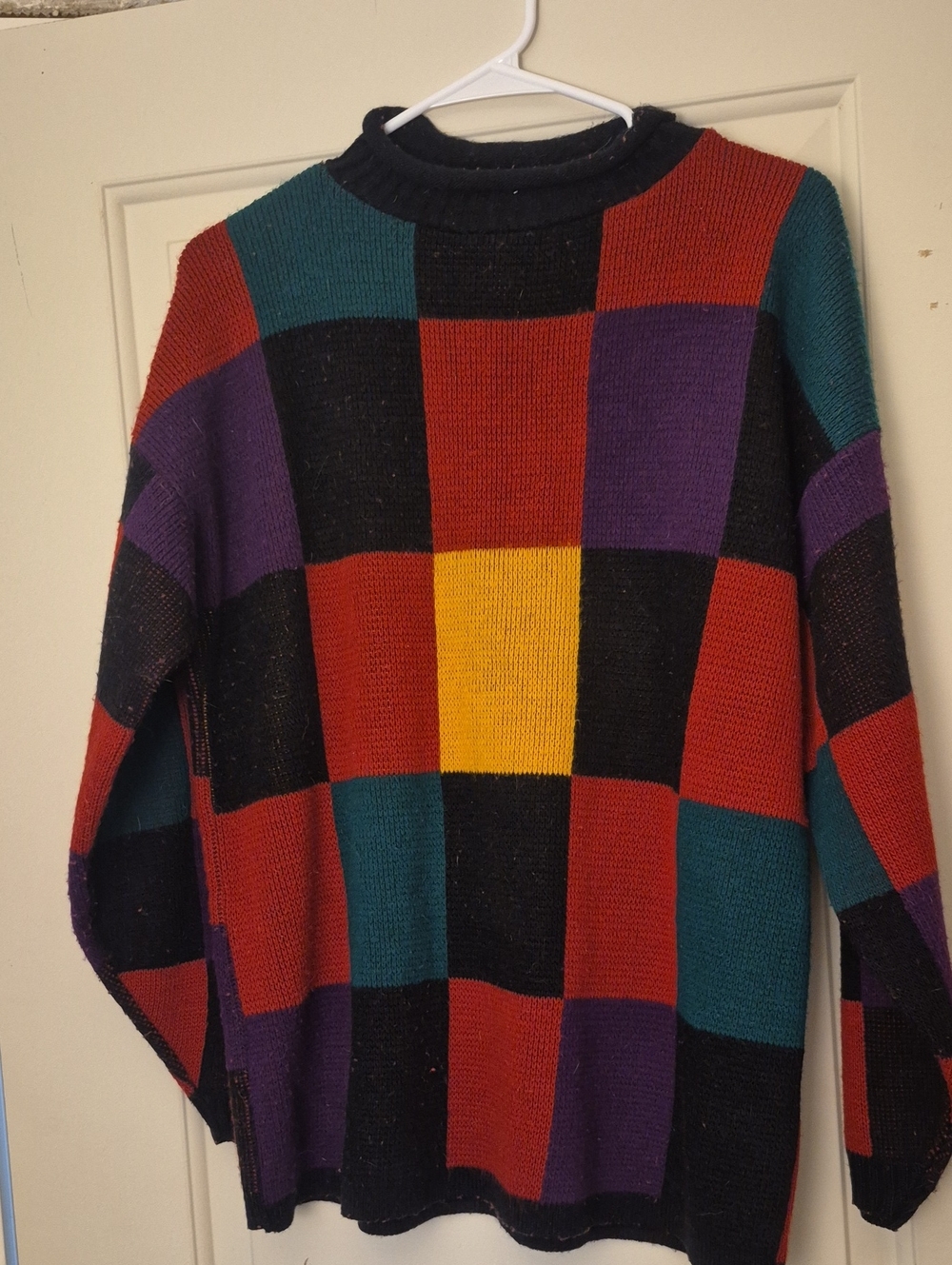 JJ Browne Vintage Women's Patchwork Knit Sweater